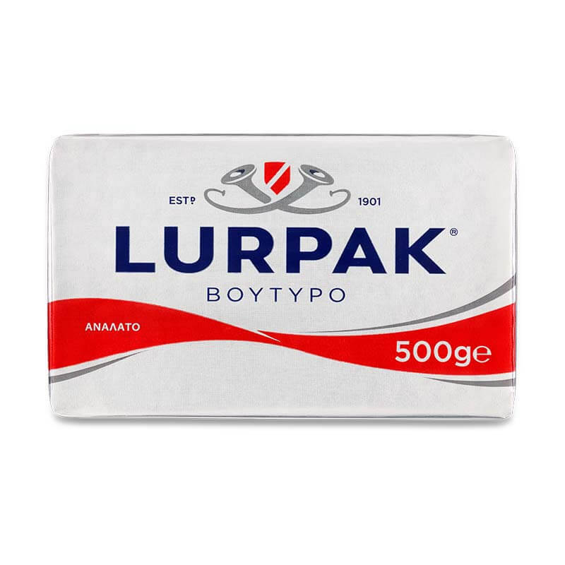 Βούτυρο Ανάλατο Αλουμινίου 500gr Lurpak