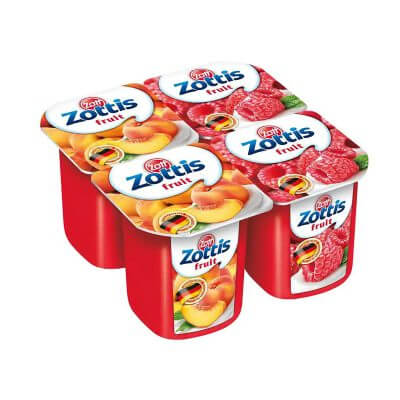 Επιδόρπιο Γιαουρτιού με Φρούτα 4x115gr Zottis