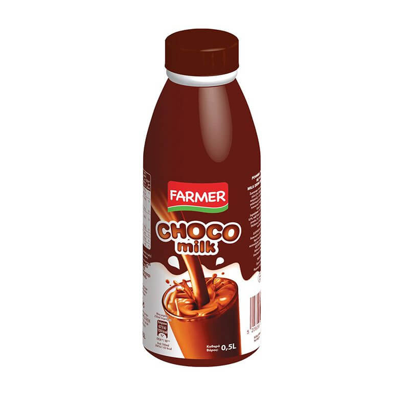 Σοκολατούχο Γάλα 500ml Farmer