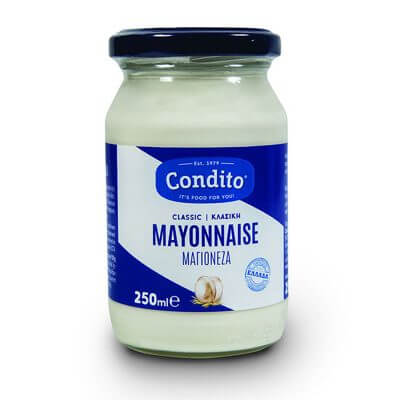 Μαγιονέζα Γυαλινό Bάζο 250ml Condito