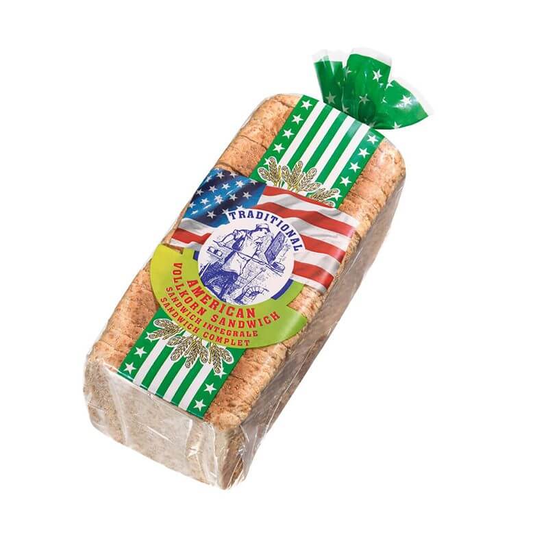 Ψωμί Τοστ Ολικής 750gr American