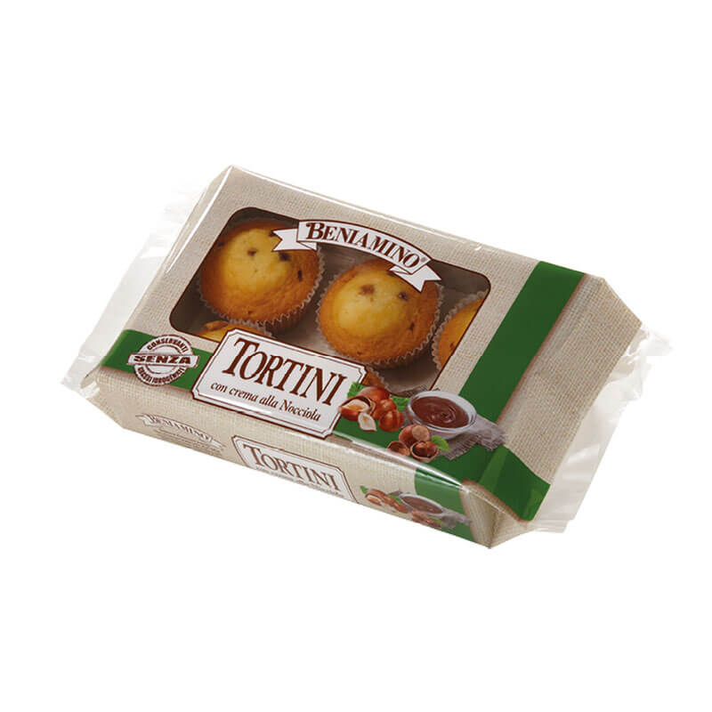 Beniamino Nocciola 14x250gr Tortini