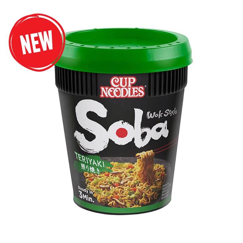 Soba Noodles Cup Τεριγιάκι 90gr Nissin