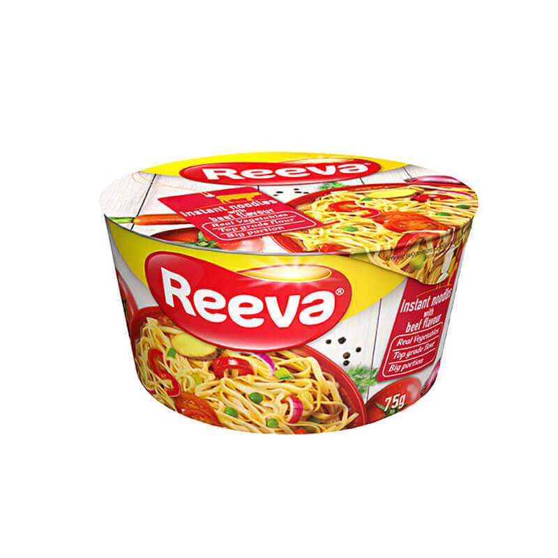 Noodles in Bowl Βοδινό 24Χ75gr Reeva