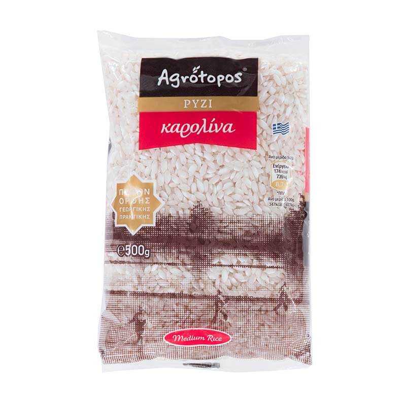 Ρύζι Καρολίνα 500gr Αγρότοπος