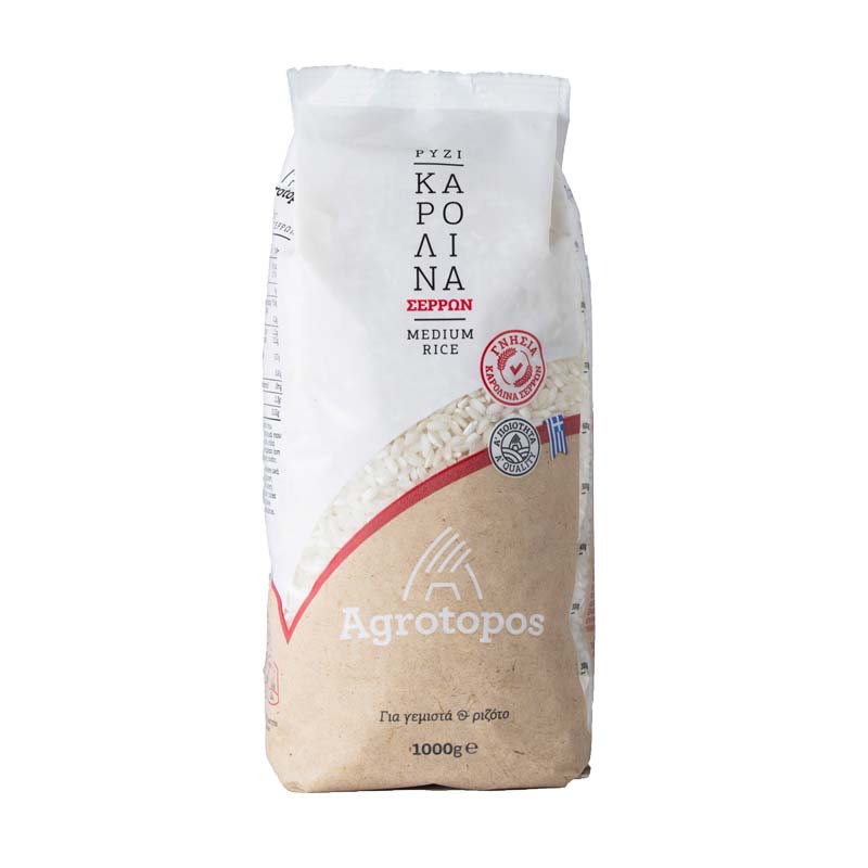 Ρύζι Καρολίνα 1kg Αγρότοπος
