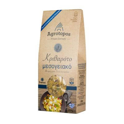 Κριθαρότο Μεσογειακό 220gr Αγρότοπος