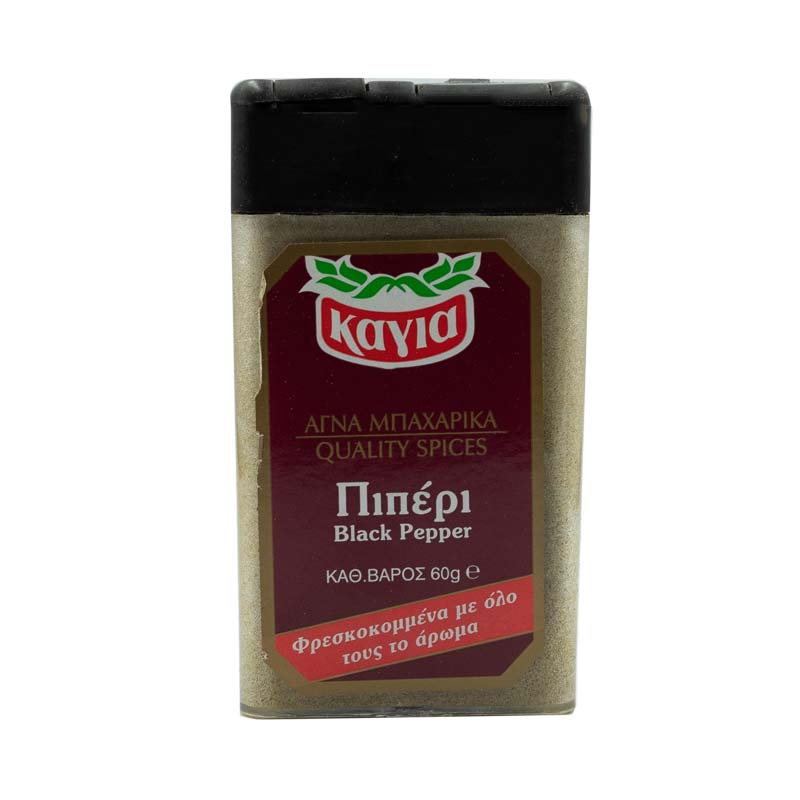 Πιπέρι Τριμμένο Μεσαίο Πλαστικό 60gr Καγιάς