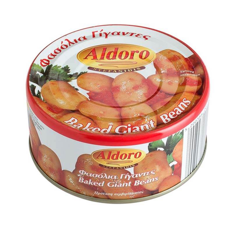 Φασόλια Γίγαντες σε  Σάλτσα 280gr Aldoro