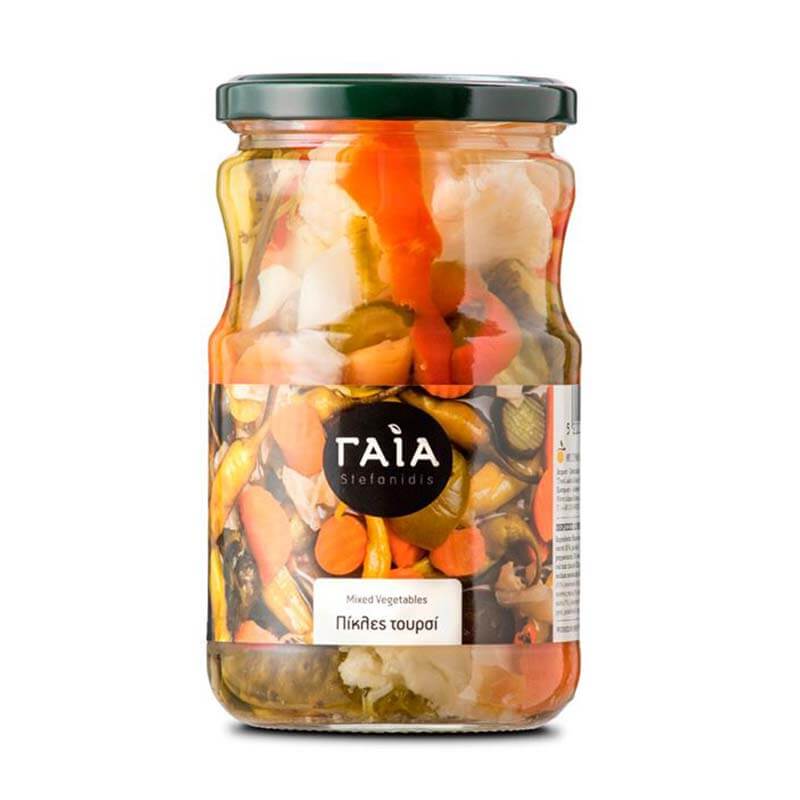 Πίκλες Λαχανικών Βάζο 720ml Γαία
