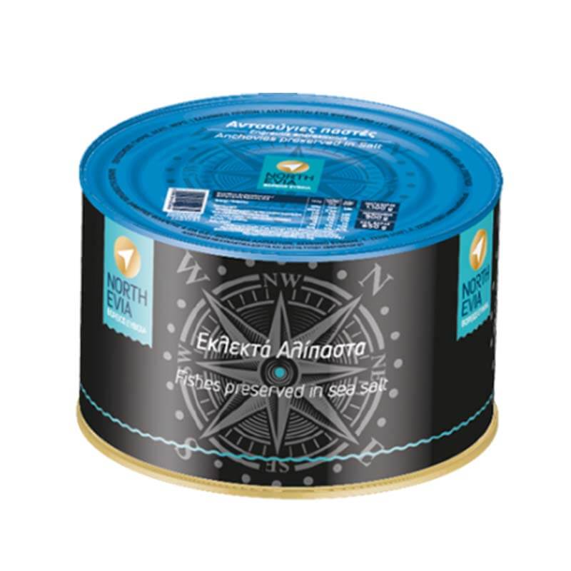 Αντζούγιες Παστές 5.5kg North Evia