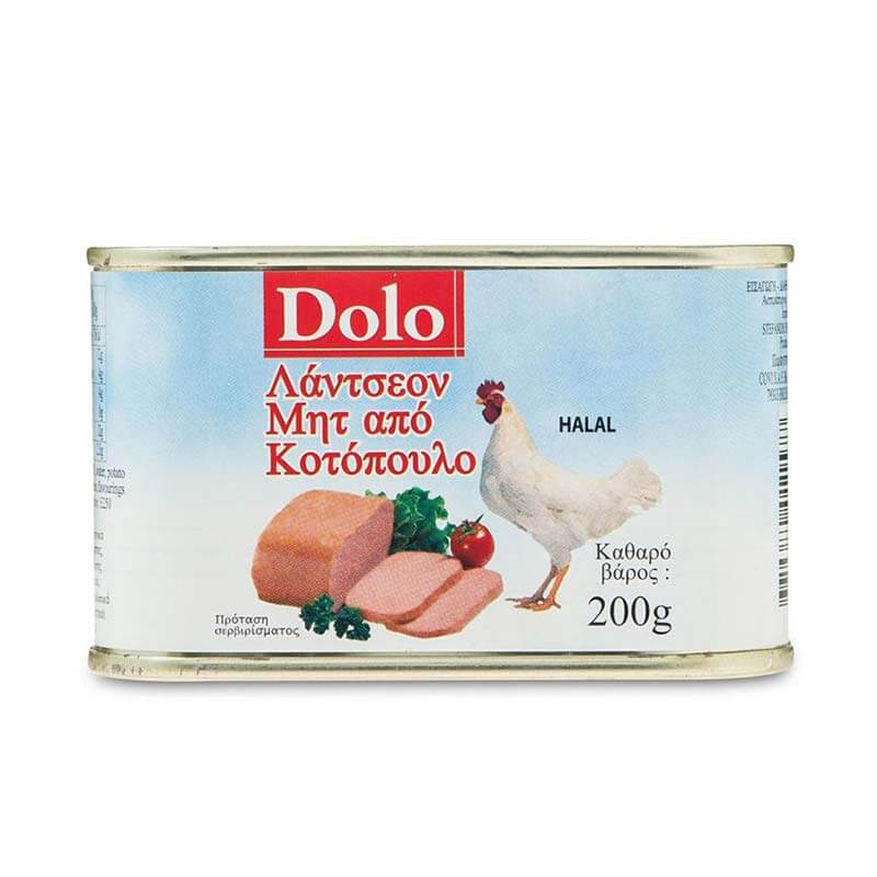 Luncheon Meat Κοτόπουλο 200gr Dolo
