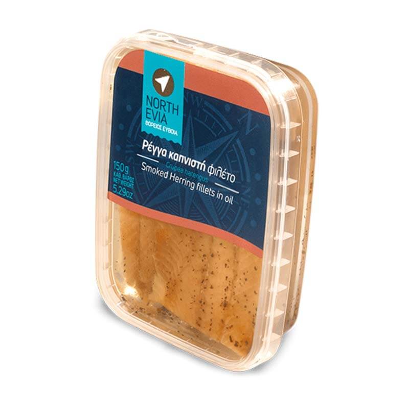 Ρέγγα Καπνιστή Φιλέτο 150gr North Evia